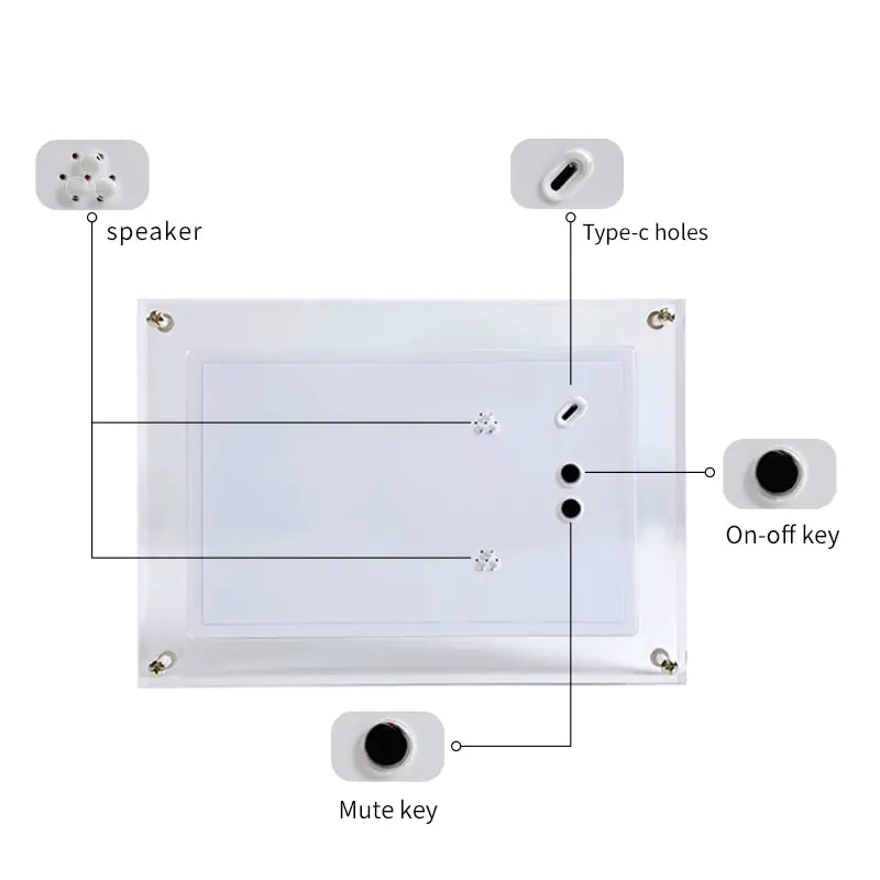 Acrylic Digital Photo Frame