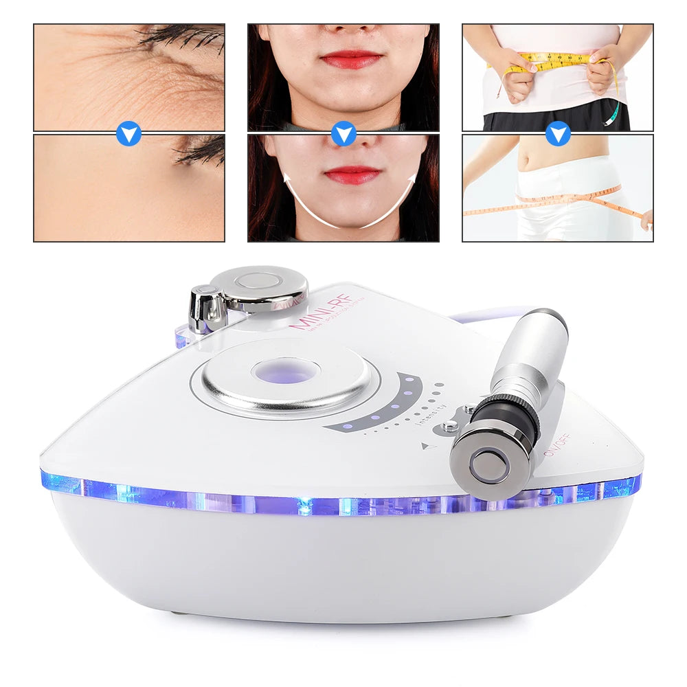 3 in 1 RF Tripolar Skin Lifting Machine Body Slimming Face&Eye Lifting Tighten Beauty Device Remove Eye Neck wrinkle Double Chin