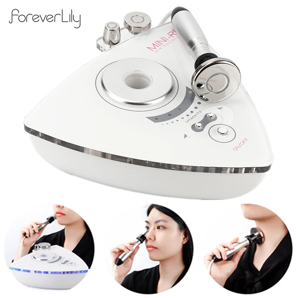 3 in 1 RF Tripolar Skin Lifting Machine Body Slimming Face&Eye Lifting Tighten Beauty Device Remove Eye Neck wrinkle Double Chin