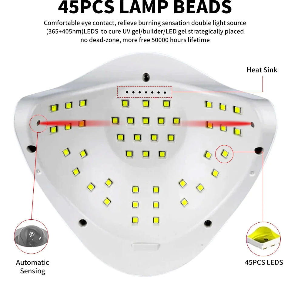 SUN X5 MAX Nail Drying Light Whith Lntelligent Sensor LED Nail Dryer For Remover Gel Polish Equipment Tool