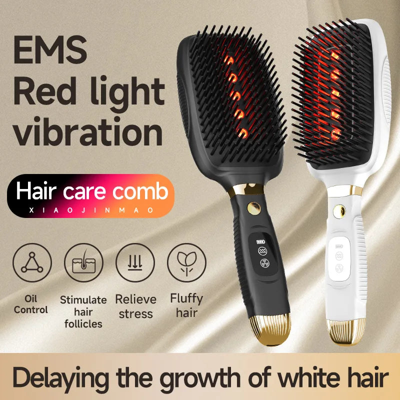 Professional Scalp Massaging Brush Electric Massager for Scalp & Hair Laser Hair Growth Comb Brush For Hair Loss Muscle Relax