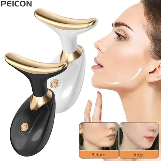 Facial Massager Face Lifting Machine Anti-aging Facial Massager Neck Face Lifting Device Anti-wrinkle Neck Double Chin Remover