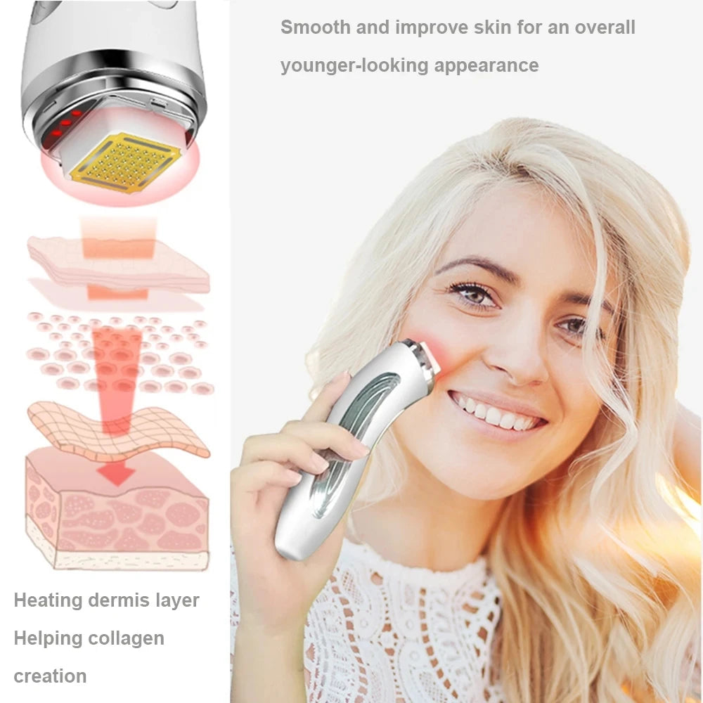 Radio Frequency Facial Lifting Machine Dot Matrix Wrinkle Removal SKin Tightening RF High Frequency Facial Care Massager Device