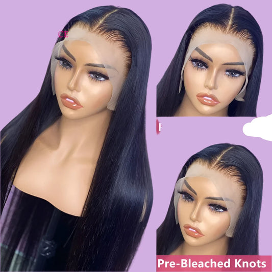 Wigs Human Hair Lace Frontal Wig Brazilian Straight Human Hair Wig 13X4 Lace Front Wig 4X4 Lace Closure Wig Human Hair Wig